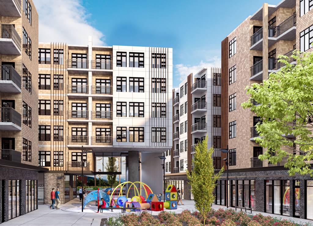 Oliver Street Mixed Use Residential Billard Architecture Inc.